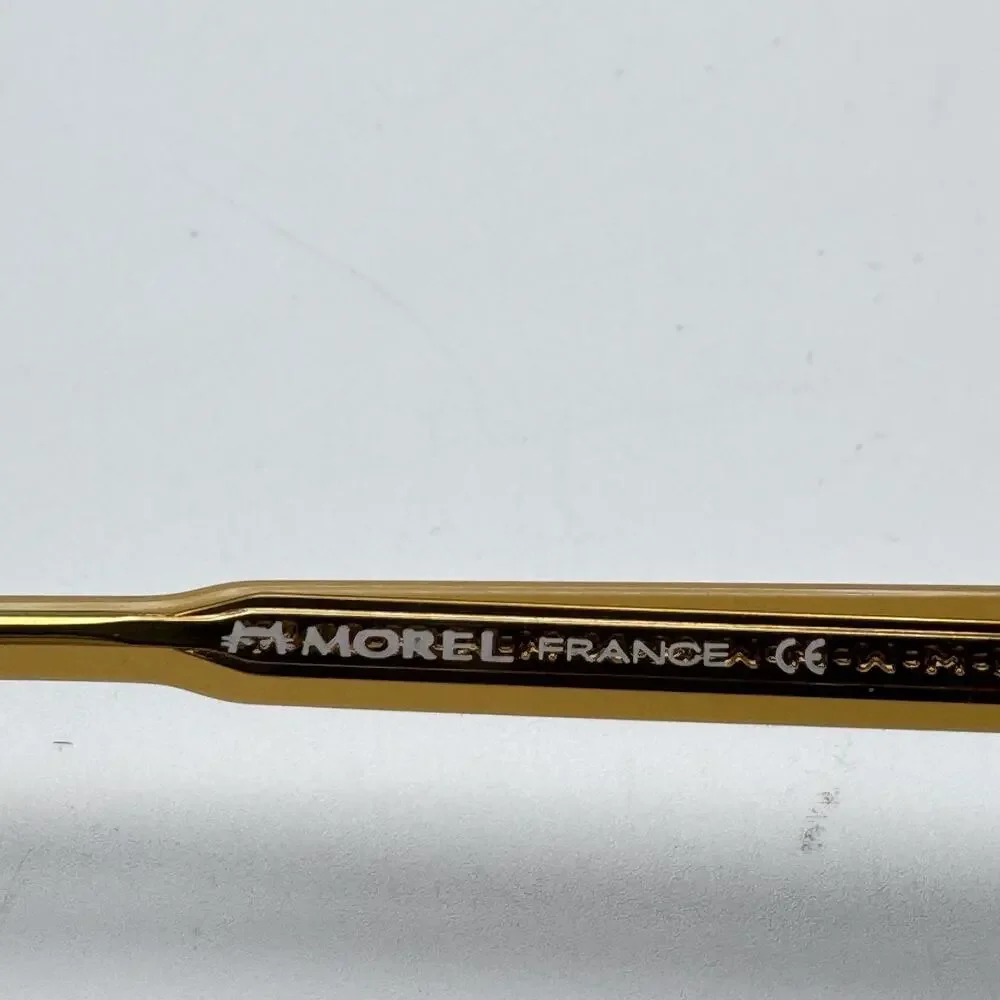 Morel 1880 Eyeglasses Frame Paul 60132M-MD05 Yellow Round Full Rim 47-22-140